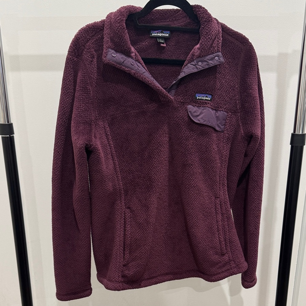 Patagonia Maroon Fleece Jacket